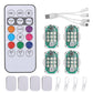 LED Remote Control Night Warning Light for Cars & Motorcycles
