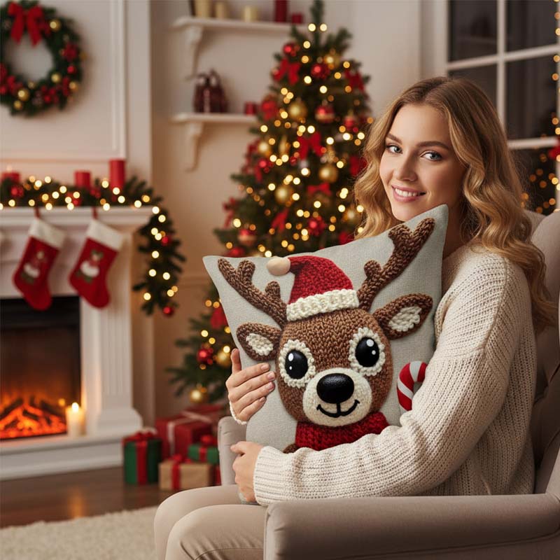 ✨ Breng de magie van Kerst in huis met deze charmante kussenhoezen!🎅