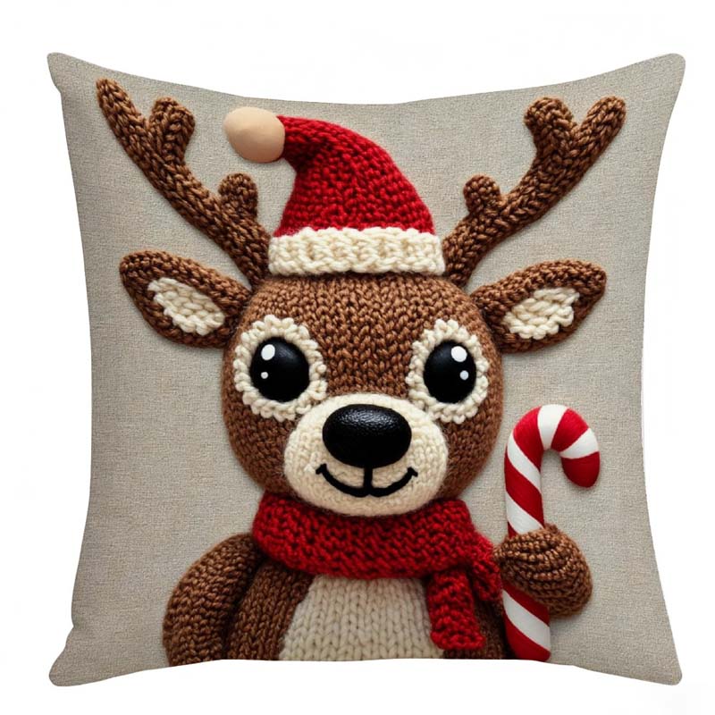 ✨ Breng de magie van Kerst in huis met deze charmante kussenhoezen!🎅