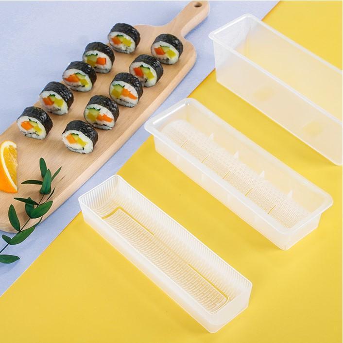 🍣 Sushi Vormset — 10-Delig, BPA-Vrij & Vaatwasmachinebestendig, Perfecte Sushi Thuis ✨