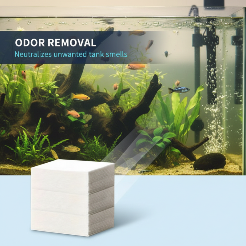 Waterhelderende vellen voor aquarium