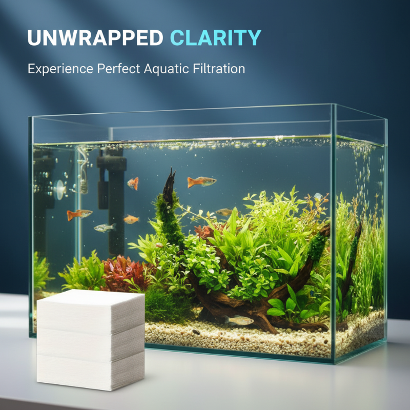 Waterhelderende vellen voor aquarium