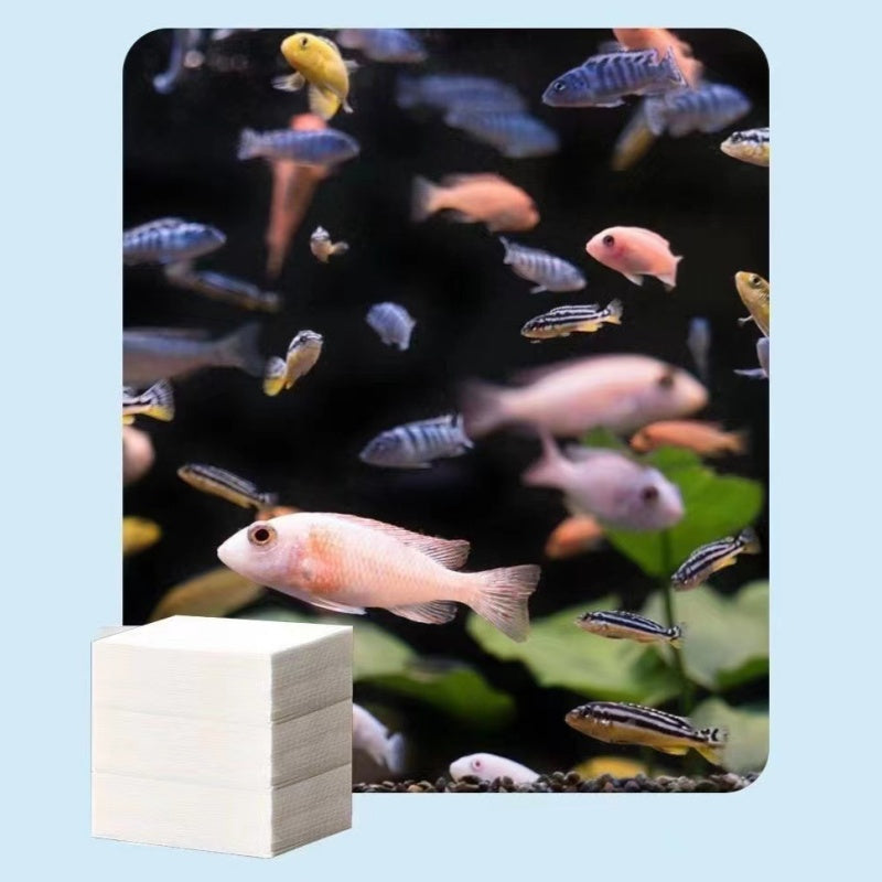 Waterhelderende vellen voor aquarium