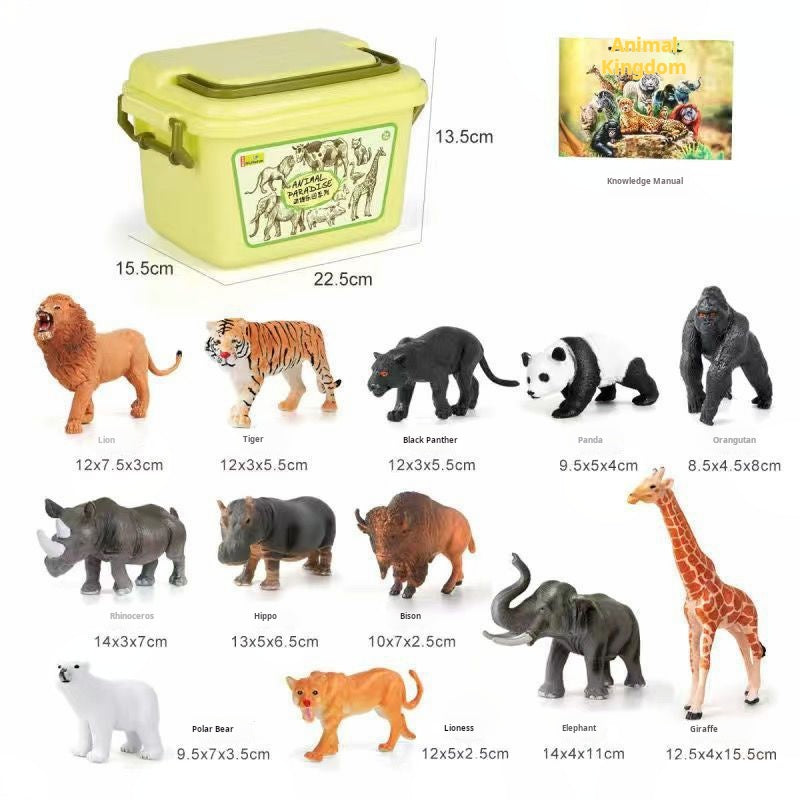 🦖28 stuks realistische diermodellen - Ontdek de fantasiedierenwereld
