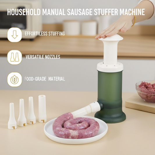 Huishoudelijke handmatige worstvulmachine