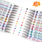 🎅Kerstuitverkoop 50% KORTING!!🎄Meerkleurige gelpennen set voor tekenen en kleure