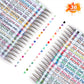 🎅Kerstuitverkoop 50% KORTING!!🎄Meerkleurige gelpennen set voor tekenen en kleure