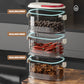 🔥50% korting!🌶️Multi-laags Afgesloten Specerijen Organizer – Luchtdicht, stijlvol & ruimtebesparend voor elke keuken!🧂✨