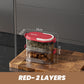 🔥50% korting!🌶️Multi-laags Afgesloten Specerijen Organizer – Luchtdicht, stijlvol & ruimtebesparend voor elke keuken!🧂✨