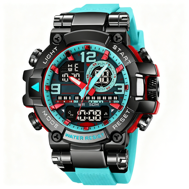 Multifunctionele waterdichte digitale LED-horloge