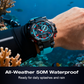 Multifunctionele waterdichte digitale LED-horloge