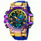 Multifunctionele waterdichte digitale LED-horloge