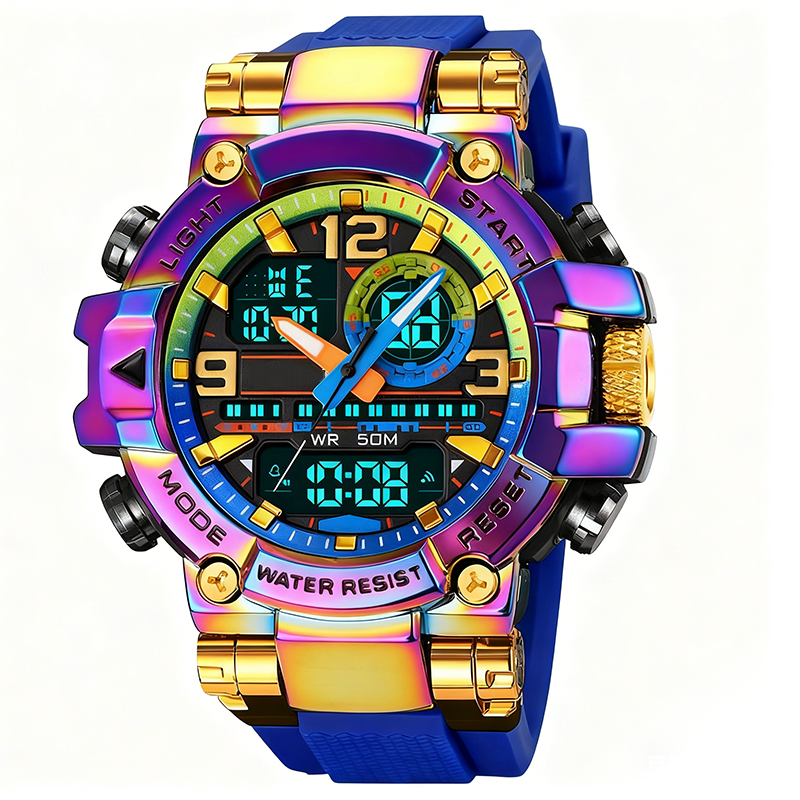 Multifunctionele waterdichte digitale LED-horloge