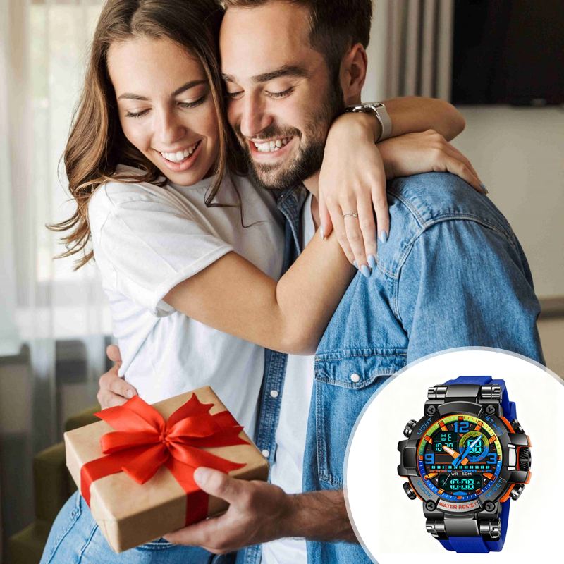 Multifunctionele waterdichte digitale LED-horloge