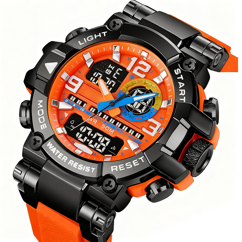 Multifunctionele waterdichte digitale LED-horloge