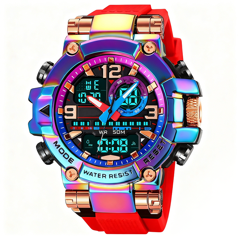 Multifunctionele waterdichte digitale LED-horloge