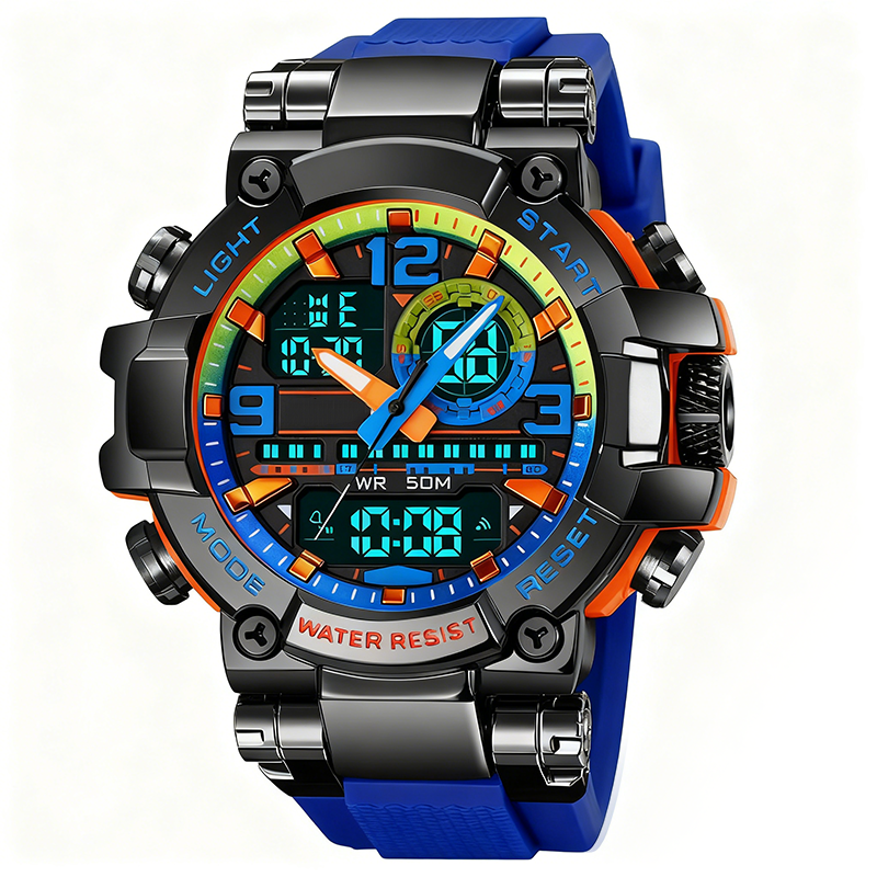 Multifunctionele waterdichte digitale LED-horloge