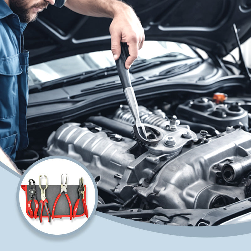 🌞Fris De Lente In Met 50% Korting!🛠️Professionele 4-delige Auto Reparatie Tangenset – Schadevrij & Multifunctioneel