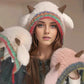 Schattige Pluche Lammetjes Muts met Oorflappen
