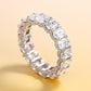 Modieuze Cirkel Ring met Sprankelende Zirkonia