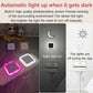 LED Smart Light Control Sensor Energiebesparende lamp