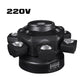 ⏰Multi-Beam LED Sfeerverlichting – 6 Beweegbare Lichten, Geluidsgeactiveerd & Met Afstandsbediening!