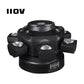 ⏰Multi-Beam LED Sfeerverlichting – 6 Beweegbare Lichten, Geluidsgeactiveerd & Met Afstandsbediening!
