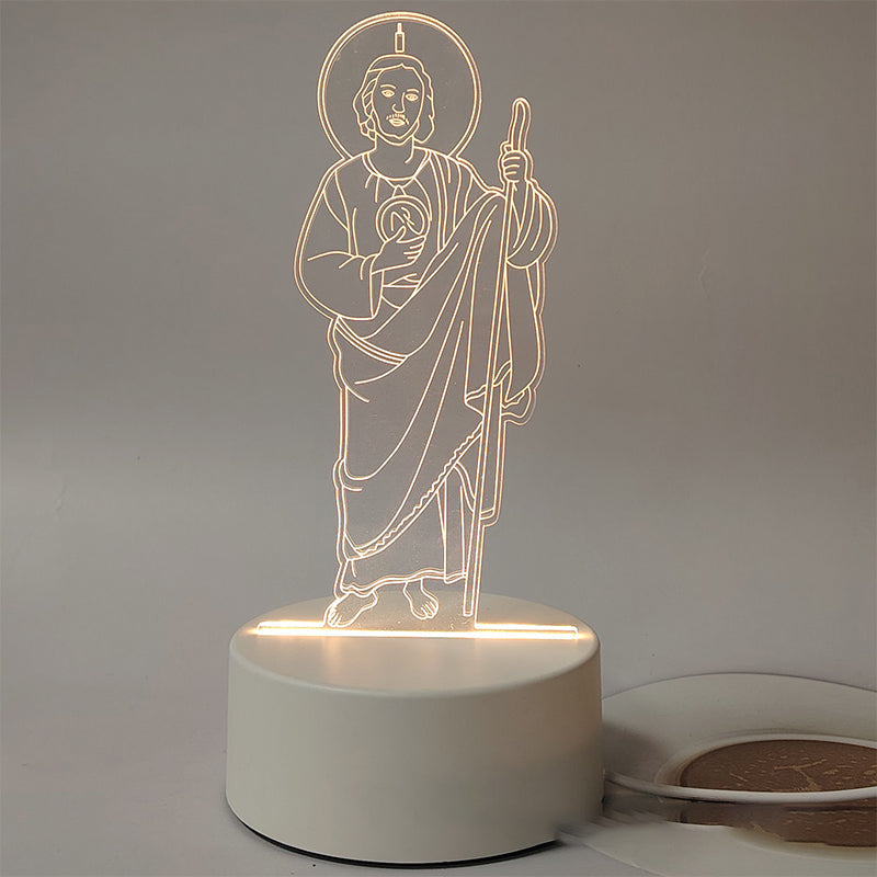 📢📢50% korting!! ⏰Jezus 3D Nachtlampje en Religieuze Cadeaus