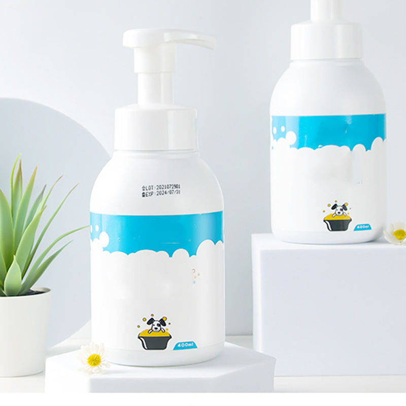 🔥50 % KORTING!🐾Waterloze desodoriserende dierenshampoo in moussevorm – plantaardige formule, 400 ml met handige pomp🌿🐶