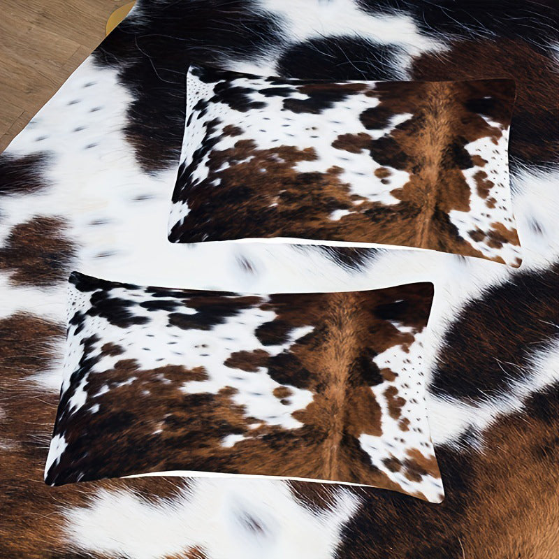 Dekbedovertrekset met koeienprint