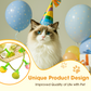 😻Interactief fruitvormig kattenkruid speeltje met touwtje