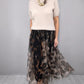 Dames tweedelige set – Comfortabele trui & zwierige luipaardprint rok 🐆✨ | Trendy & elegant | 50% KORTING