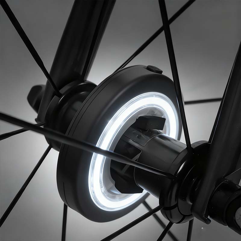 ✨ LED-fietswielnaaflamp voor nachtelijk fietsen