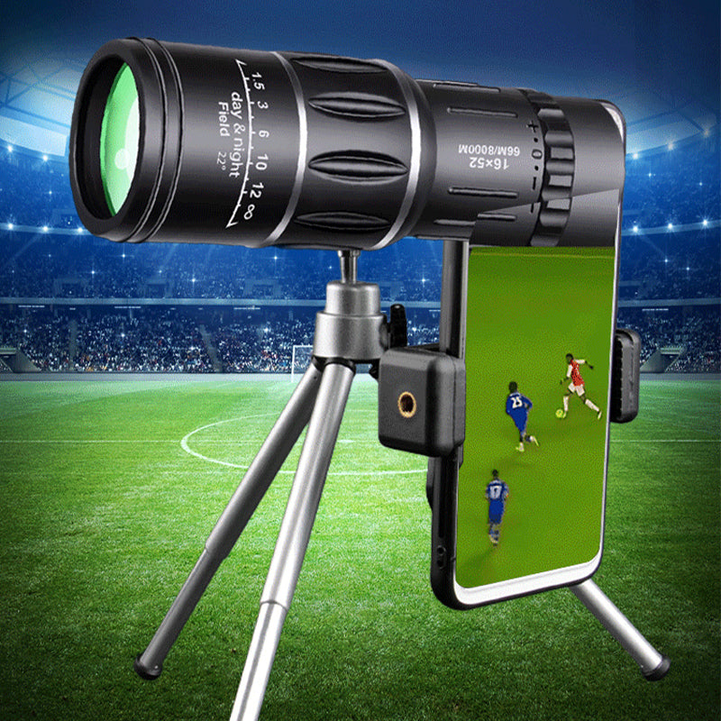 Professionele Monoculair 16X52 - Krachtige Telescoop met Nachtzicht | Hoge Resolutie 8000M Bereik