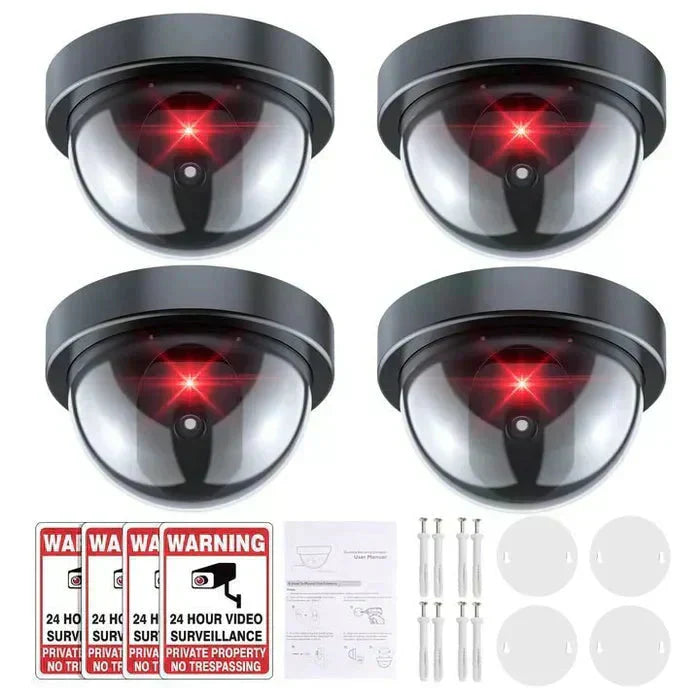 Nep Beveiligingscamera met LED – Waterdicht Dummy Camera voor Binnen & Buiten