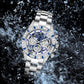 🌟TINAIBIN Twaalf Dierenriem & Sterrenhemel Diamant Automatisch Skelet Horloge voor Heren⌚✨