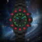 🌟TINAIBIN Twaalf Dierenriem & Sterrenhemel Diamant Automatisch Skelet Horloge voor Heren⌚✨
