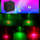 Oplaadbare & draagbare RGB-laserfeestlamp