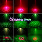 Oplaadbare & draagbare RGB-laserfeestlamp