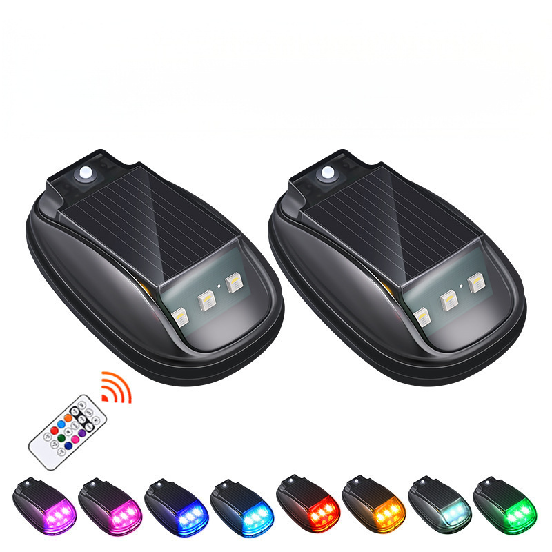 🚗Waterdichte zonne-daklamp voor auto’s met afstandsbediening! ⏳