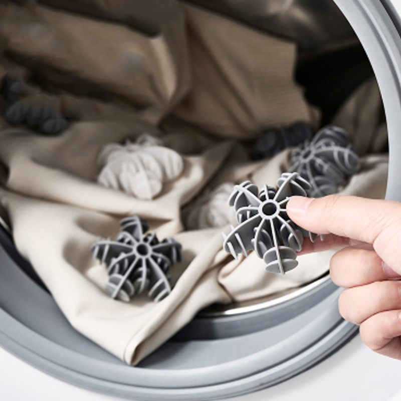 Tangle-Free Reusable Laundry Scrubbing Ball