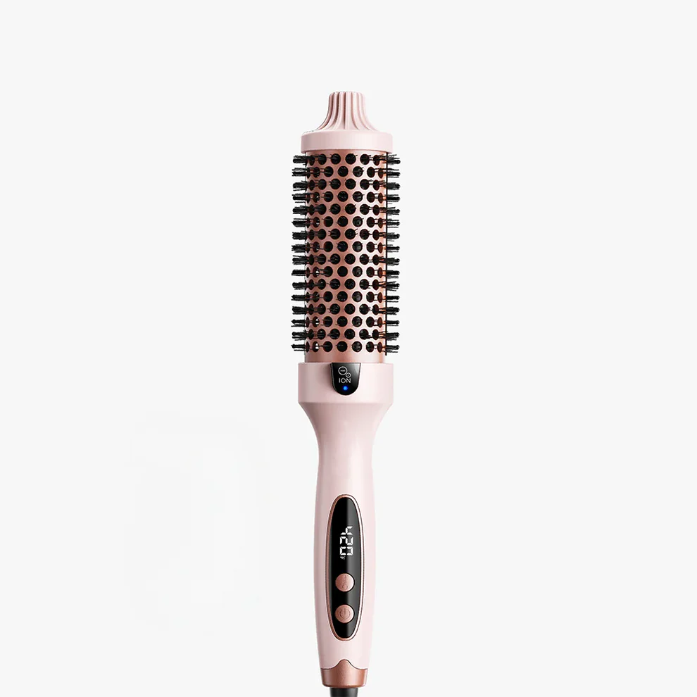 2-in-1 Luchtige Haarstylingkam – Natuurlijk Volume & Gladde Styling in Minuten