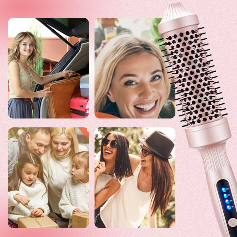 2-in-1 Luchtige Haarstylingkam – Natuurlijk Volume & Gladde Styling in Minuten