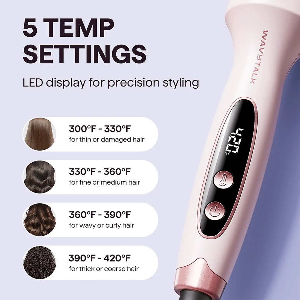 2-in-1 Luchtige Haarstylingkam – Natuurlijk Volume & Gladde Styling in Minuten
