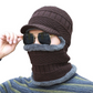 3-in-1 Balaclava Thermische Capuchon met Vizier voor de Winter
