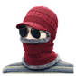 3-in-1 Balaclava Thermische Capuchon met Vizier voor de Winter
