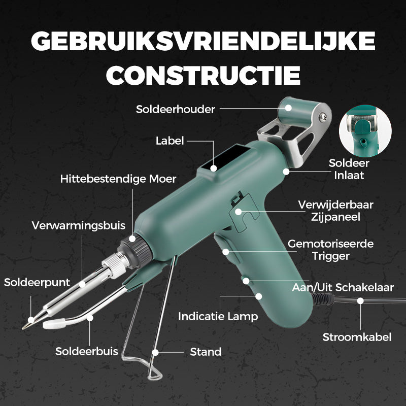 Multifunctionele elektrische mini handheld soldeerpistool