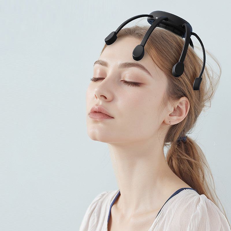 🐙 NU 50% KORTING! 💆‍♂️ Intelligente octopushoofdmassageapparaat – Ontspannend kneden, meerdere standen en draagbaar ontwerp 🔋