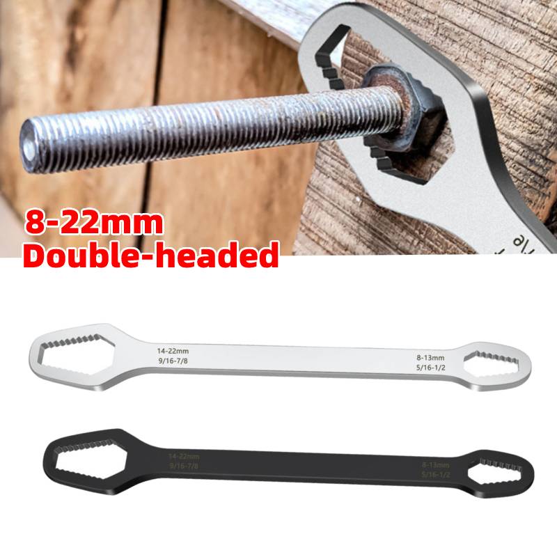 🌈🔧 Universele Moersleutel 8-22 mm Ontvang GRATIS een Universele Moersleutel 3-17 mm! 💪