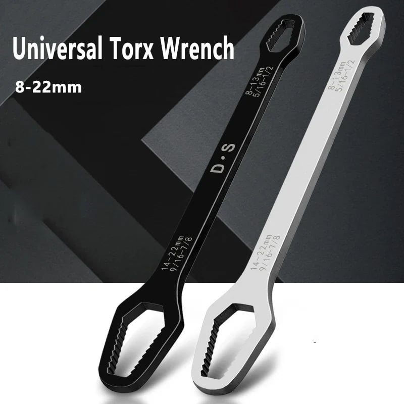 🌈🔧 Universele Moersleutel 8-22 mm Ontvang GRATIS een Universele Moersleutel 3-17 mm! 💪